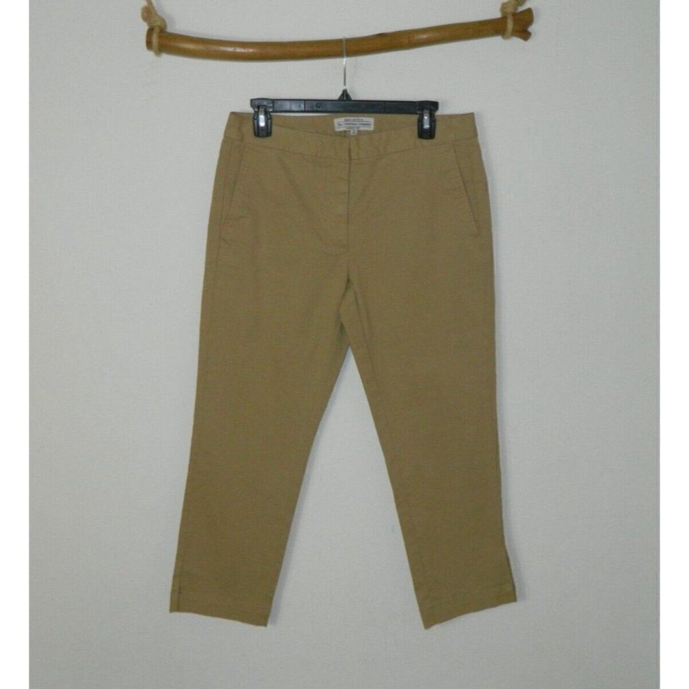 The J‎ Peterman Co Pants Khaki Women Pants Beige Tan Chinos Size 6